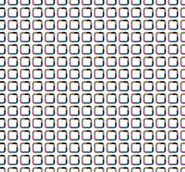 Modern geometrik vektör tasarımı, kusursuz desen çizimi