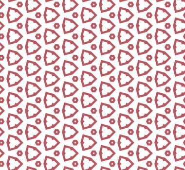 Modern geometrik vektör tasarımı, kusursuz desen çizimi