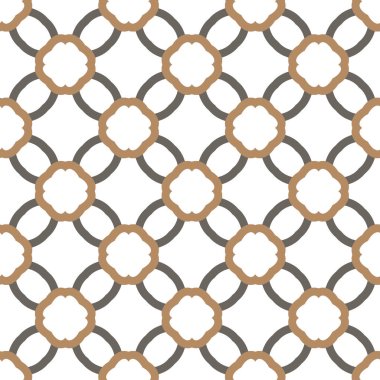 Modern geometrik vektör tasarımı, kusursuz desen çizimi