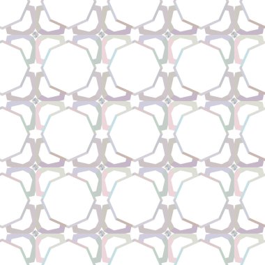 Modern geometrik vektör tasarımı, kusursuz desen çizimi