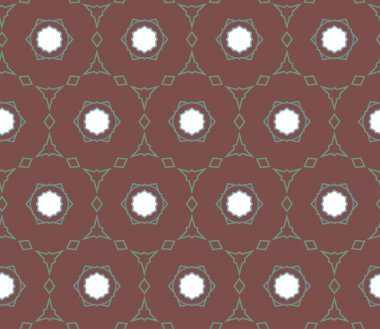 Soyut geometrik şablonun vektör çizimi