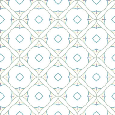 Modern geometrik vektör tasarımı, kusursuz desen çizimi