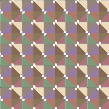 Soyut geometrik şablonun vektör çizimi