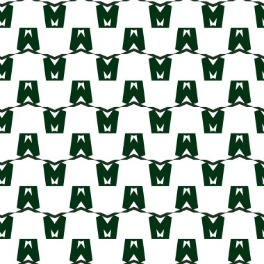 geometrik süsleme biçiminde kusursuz vektör deseni