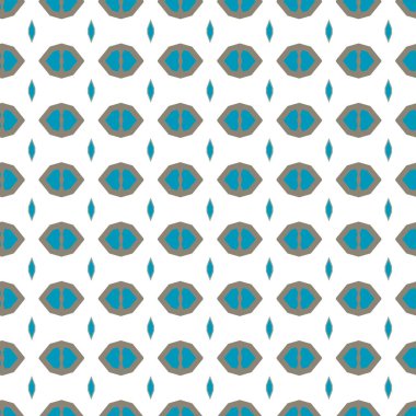 Modern geometrik vektör tasarımı, kusursuz desen çizimi