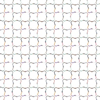 Soyut geometrik şablonun vektör çizimi