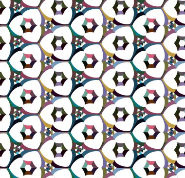 Kusursuz desen arkaplanı, soyut illüstrasyon 