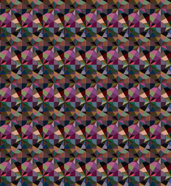 Soyut geometrik şablonun vektör çizimi