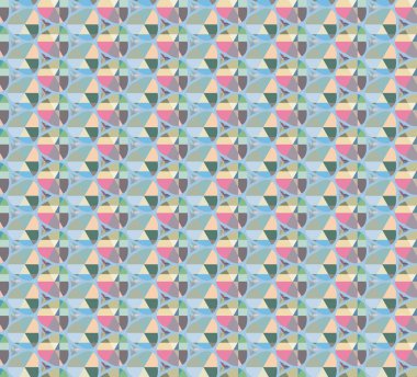 Modern geometrik vektör tasarımı, kusursuz desen çizimi