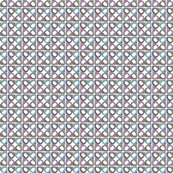 Abstraktní Textura Pozadí Geometrickém Ornamentálním Stylu Bezproblémový Design Vzor — Stockový vektor
