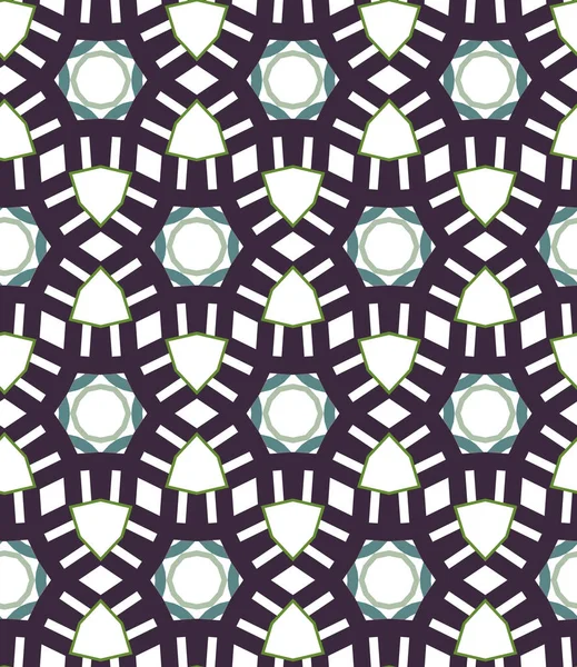 Design Vectoriel Géométrique Moderne Illustration Motif Sans Couture — Image vectorielle