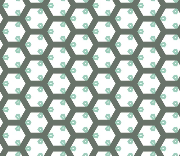 Abstrakte Hintergrundstruktur Geometrischen Ornamentalen Stil Nahtloses Designmuster — Stockvektor