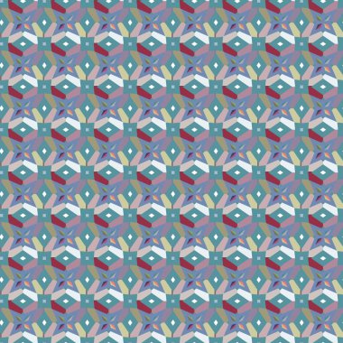 geometrik süsleme tarzında soyut arkaplan dokusu, pürüzsüz tasarım deseni