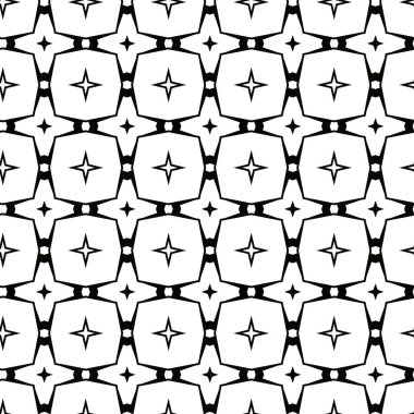 Modern geometrik vektör tasarımı, kusursuz desen çizimi