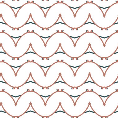 Modern geometrik vektör tasarımı, kusursuz desen çizimi