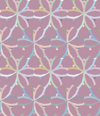 Kusursuz geometrik süslemeli vektör deseni