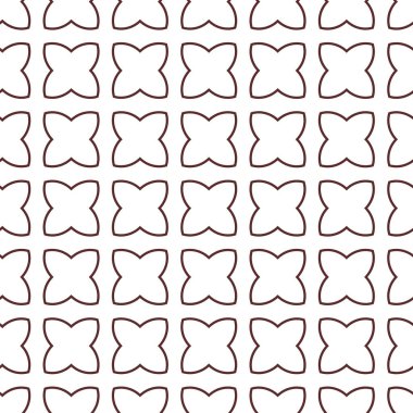 Modern geometrik vektör tasarımı, kusursuz desen çizimi