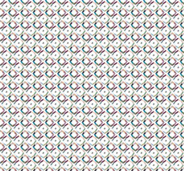 Modern geometrik vektör tasarımı, kusursuz desen çizimi