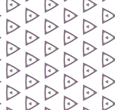 Modern geometrik vektör tasarımı, kusursuz desen çizimi