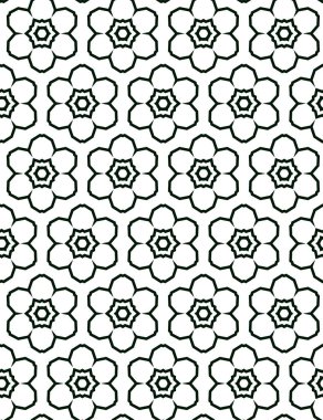 Soyut geometrik şablonun vektör çizimi