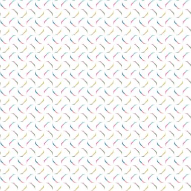 Modern geometrik vektör tasarımı, kusursuz desen çizimi