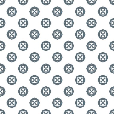 Modern geometrik vektör tasarımı, kusursuz desen çizimi