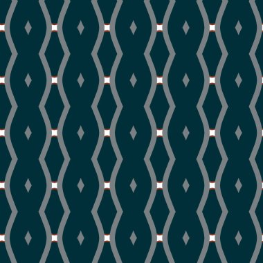 Modern geometrik vektör tasarımı, kusursuz desen çizimi