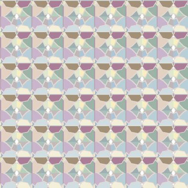 Soyut geometrik şablonun vektör çizimi