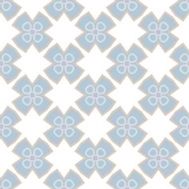 Modern geometrik vektör tasarımı, kusursuz desen çizimi