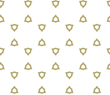 Modern geometrik vektör tasarımı, kusursuz desen çizimi