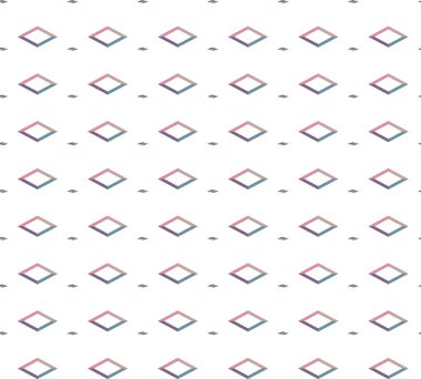 Modern geometrik vektör tasarımı, kusursuz desen çizimi