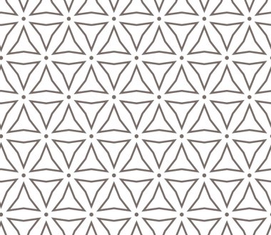 Modern geometrik vektör tasarımı, kusursuz desen çizimi