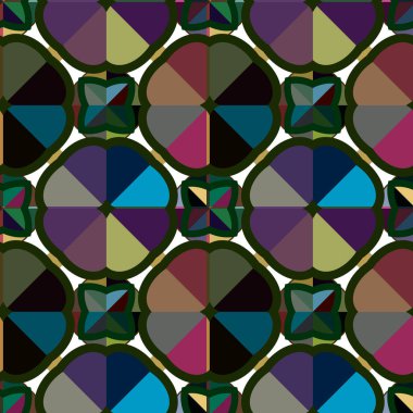 geometrik desen vektör çizim