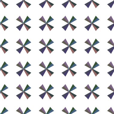 Modern geometrik vektör tasarımı, kusursuz desen çizimi