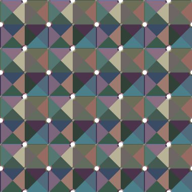 Modern geometrik vektör tasarımı, kusursuz desen çizimi