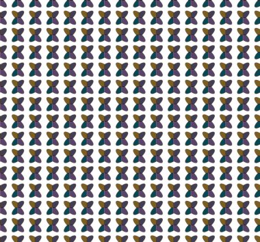 Modern geometrik vektör tasarımı, kusursuz desen çizimi