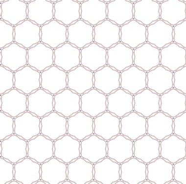 Modern geometrik vektör tasarımı, kusursuz desen çizimi