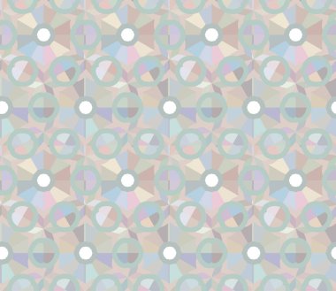 Modern geometrik vektör tasarımı, kusursuz desen çizimi