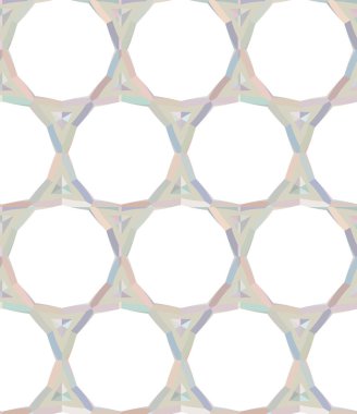 Modern geometrik vektör tasarımı, kusursuz desen çizimi