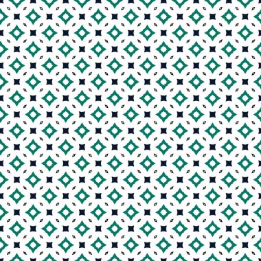 Modern geometrik vektör tasarımı, kusursuz desen çizimi