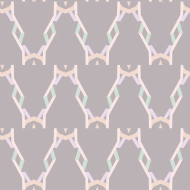 Modern geometrik vektör tasarımı, kusursuz desen çizimi