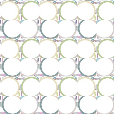 Modern geometrik vektör tasarımı, kusursuz desen çizimi