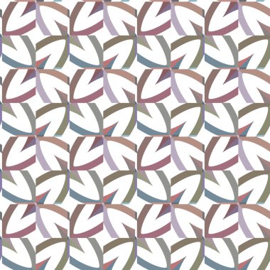 Kusursuz geometrik süslemeli vektör deseni