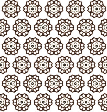 Soyut geometrik şablonun vektör çizimi