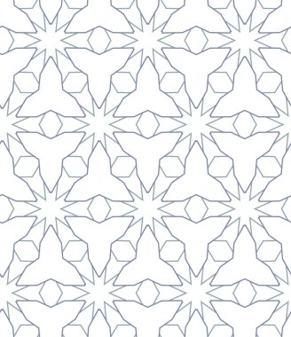 Modern geometrik vektör tasarımı, kusursuz desen çizimi