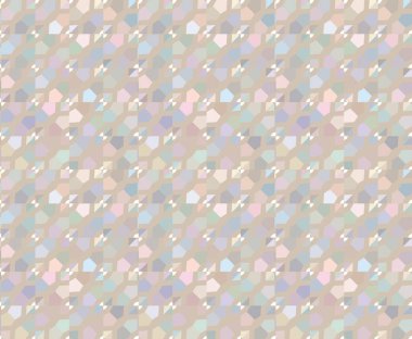 Modern geometrik vektör tasarımı, kusursuz desen çizimi