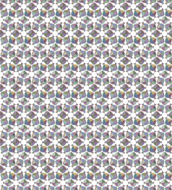 Modern geometrik vektör tasarımı, kusursuz desen çizimi