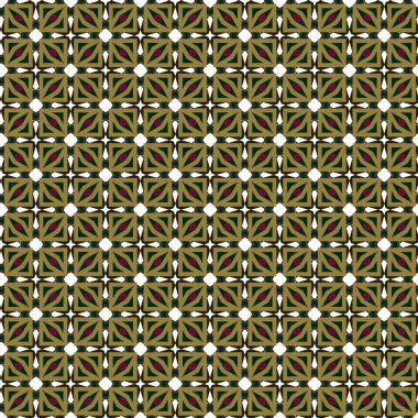 Modern geometrik vektör tasarımı, kusursuz desen çizimi