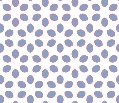 Kusursuz geometrik süslemeli vektör deseni