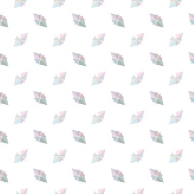 Soyut geometrik şablonun vektör çizimi